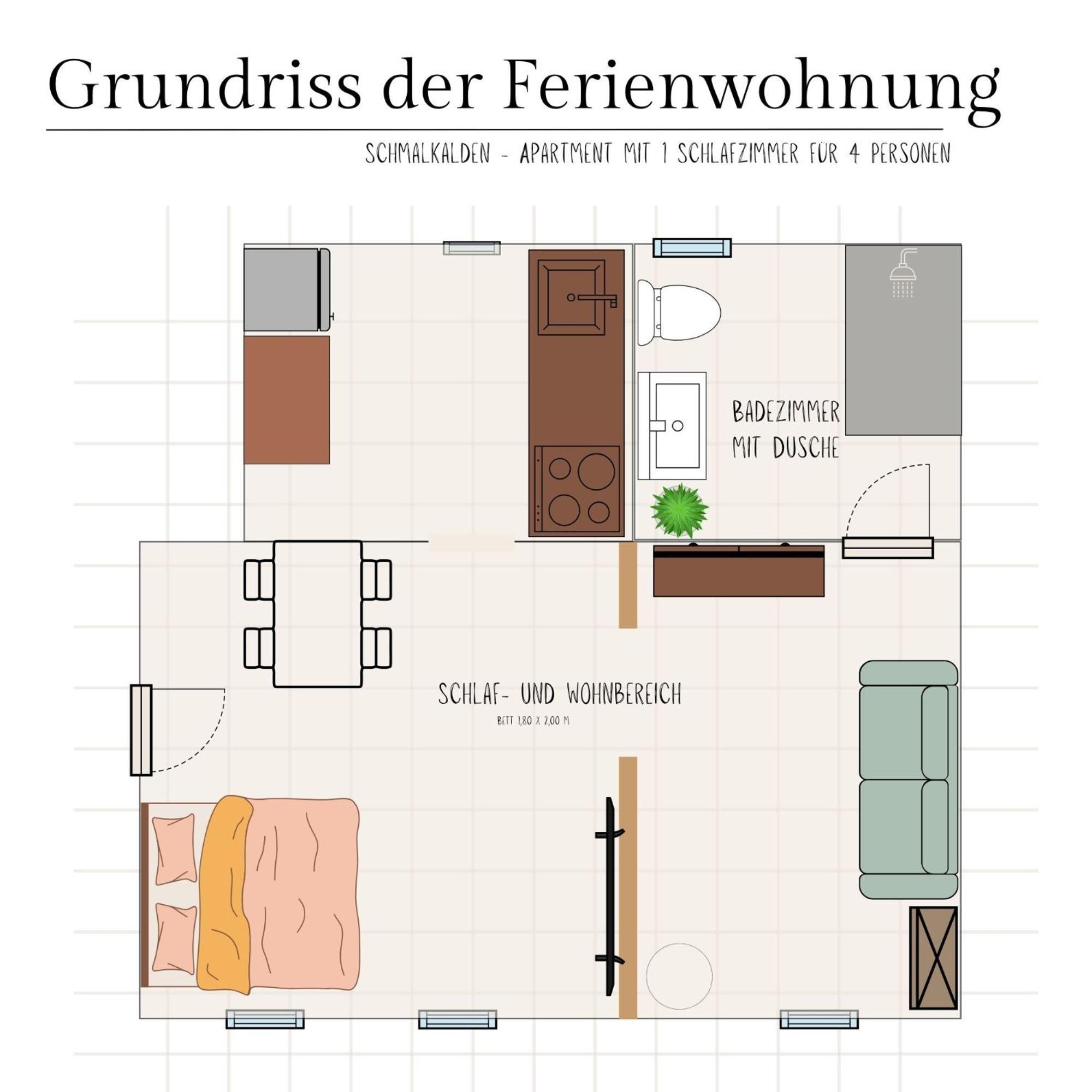 Maisonette Fuer 6P Mit Toller Aussicht Floh-Seligenthal Екстериор снимка